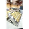 Image 1 : STAINLESS STEEL RS346SB ELECTRIC 3 HEAD 46"L X 23"W RADIANT WALL HUNG SPACE HEATER