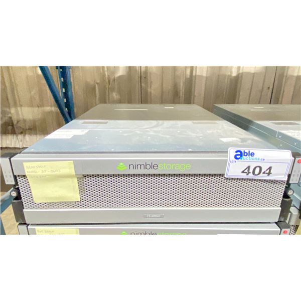 NIMBLE STORAGE MODEL CS200,CS400,ES1 RACK MOUNT COMMERCIAL COMPUTER SERVER WITH CORDS