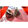 Image 3 : BAG OF MEN'S BOYC CHAMPIONSHIP RING & TAMPA BAY LIGHTNING STANLEY CUP CHAMPIONSHIP RING