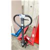 Image 1 : WESTWARD RED 4,410 LBS CAPACITY INDUSTRIAL MOBILE PALLET JACK *HAS LEAK*