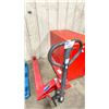 Image 2 : WESTWARD RED 4,410 LBS CAPACITY INDUSTRIAL MOBILE PALLET JACK *HAS LEAK*