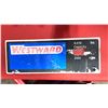 Image 3 : WESTWARD RED 4,410 LBS CAPACITY INDUSTRIAL MOBILE PALLET JACK *HAS LEAK*