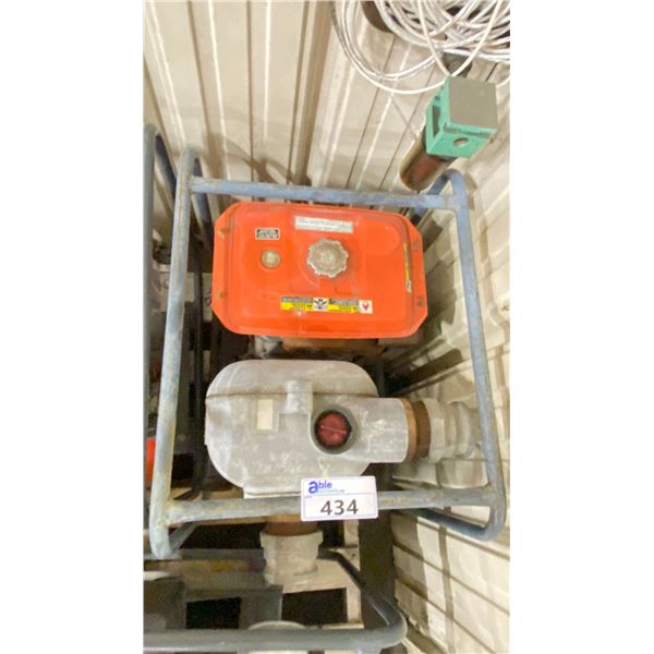 KUBOTA GH250-FO-L3-Y-OW GAS POWERED HEAVY DUTY INDUSTRIAL PORTABLE WATER PUMP