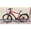 Image 2 : NORCO INDIE VLT 9 SPEED RED ELECTRIC BIKE WITH FRONT SUSPENSION & FULL DISC BRAKES