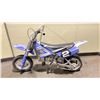 Image 2 : RAZOR BLUE ELECTRIC POCKET DIRT BIKE *NO CHARGER, TIRE SLASHED*