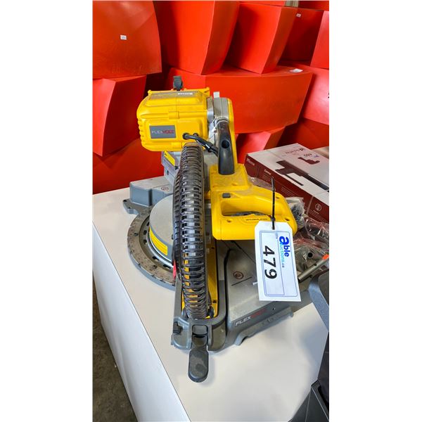 DEWALT DHS790 FLEXVOLT 12", 120V MAX DOUBLE BEVEL SLIDING COMPOUND MITER SAW WITH CORDED POWER