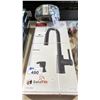 Image 1 : PFISTER ZANNA F-529-7ZNRB MATT BLACK, SINGLE HANDLE PULL-DOWN KITCHEN FAUCET WITH SOAP DISPENSER