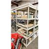 Image 2 : BEIGE PLASTIC 5 TIER 36"W X 24"D X 74"H COLLAPSIBLE SHELVING UNIT