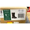 Image 2 : KAMIK WATERBUG 5 BLACK WATERPROOF SNOW/RAIN BOOTS TODDLER SIZE 9 & SOREL TIVOLI IV TALL WATERPROOF