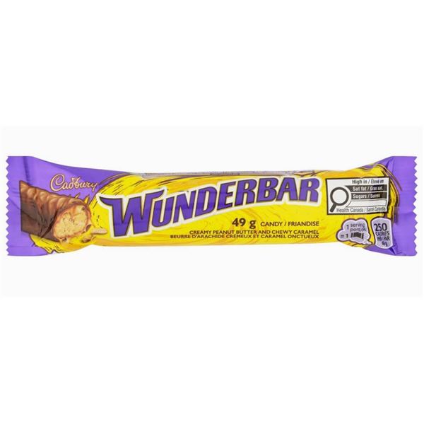 Lot of 13 Wunderbar Candy Bars, 49 g Each