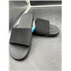 Image 4 : Lazypants Women’s Black Slip-On Sandals, Size 10