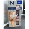 Image 2 : Natori Ladies Hi-Cut Briefs, Size L/G, Pack of 8