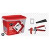 Image 1 : Rubi Kit Delta Level System with 1.5mm Clips for Tile Installation