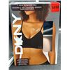 Image 2 : DKNY 2-Pack Seamless Bra, Medium, Black and Nude