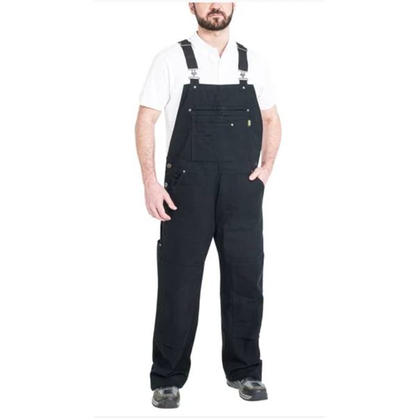 Holmes Workwear Men’s Canvas Bib Overall Size Large