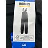 Image 3 : Holmes Workwear Men’s Canvas Bib Overall Size Large