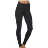 Image 1 : Black Bow Sueded Lightweight Leggings, 2-Pack, Size L/G