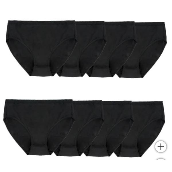 Natori Ladies Hi-Cut Brief Pack – Size L/G, Pack of 8