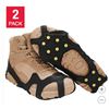 Image 1 : Icetrax Traction Cleats for Footwear, S/M Size, 2 Pairs