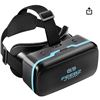 Image 1 : Feebz VR Headset Model V-10 with Adjustable Lenses and Touch Button