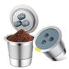 Image 1 : Stainless Steel Reusable K Cups Compatible with Ninja Dual Brew Coffee Maker