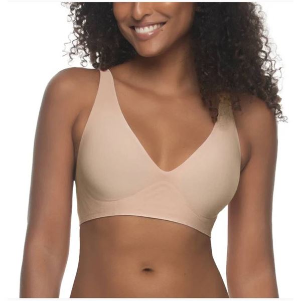 Buffalo David Bitton 2-Pack Wire-Free XL Bras in Black and Beige