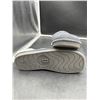 Image 2 : Nuknuuk Gray Suede Slippers with Faux Fur Lining, Size 10