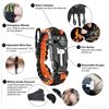 Image 1 : DIHAIMI Paracord Survival Bracelet (2 Pieces), Practical Five Functions, Fire Starter, Loud Whistle,