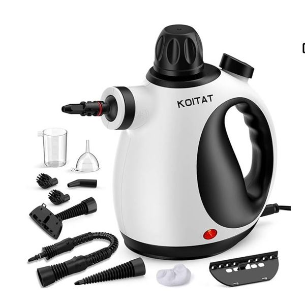 Koitat FSC-SC307 Handheld Steam Cleaner with Attachments
