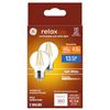 Image 1 : Lot of 6 GE Relax LED Bulbs, 40W Equivalent, 4.5W, Soft White, Dimmable
