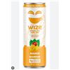 Image 1 : Wize Sparkling Iced Tea Mango 12-Pack, 355ml Each