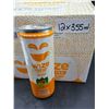 Image 2 : Wize Sparkling Iced Tea Mango 12-Pack, 355ml Each