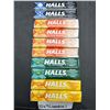 Image 2 : Lot of 10 Halls Flavored Lozenges Multi-Flavor 9 Per Pack