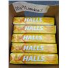 Image 3 : Halls Honey Lemon Flavour Mentho-Lyptus Lozenges, 10 Packs of 9 Lozenges Each