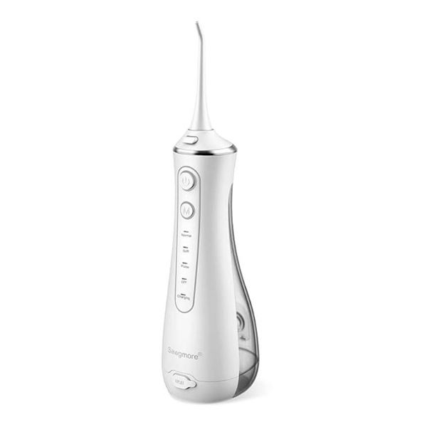Sawgmore Portable Oral Irrigator, Model TH2D4 with IPX7 Waterproof Design