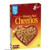 Image 1 : Lot of 3 General Mills Honey Nut Cheerios 292g Cereal Packs