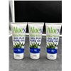 Image 2 : Lot of 3 AloeX Aloe Vera Gel Pure Gel 60g Tubes