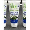Image 3 : Lot of 3 AloeX Aloe Vera Gel Pure Gel 60g Tubes