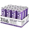Image 1 : ZOA Zero Sugar Energy Drinks, Frosted Grape – 355ml (Pack of 12)