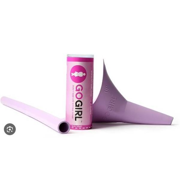 GoGirl Female Urination Device With Extension Tube – Lavender Color