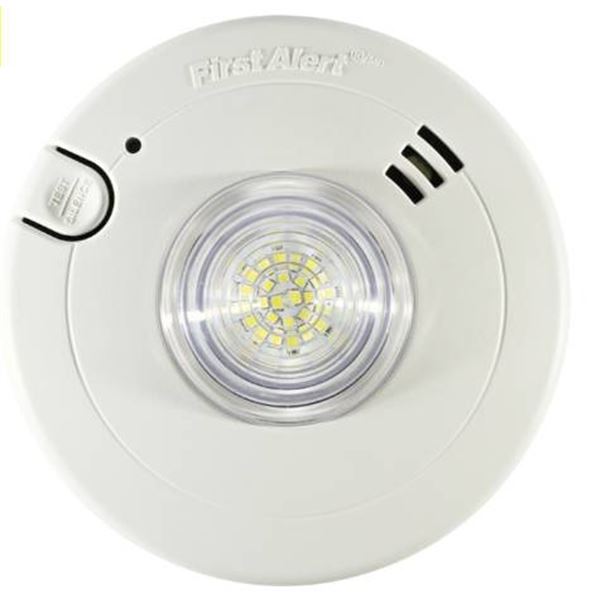 BRK Slim LED Strobe Smoke Alarm 120VAC 177 Candela 710BLSA