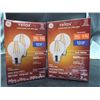 Image 2 : GE Relax LED Light Bulbs 40W 4.5W Dimmable, 2X2 Pack
