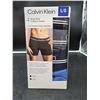 Image 2 : Calvin Klein 4-Pack Boxer Briefs, Cotton Stretch, Size L/G