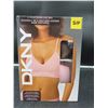 Image 2 : DKNY 2-Pack Seamless Bra in Size S/P With Adjustable Straps