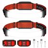 Image 1 : Getovin Head lamp Rechargeable for Camping, Running, Hiking