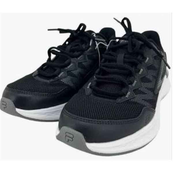 Fila Memory Workshift Athletic Shoes, Men’s US Size 10, Black/White