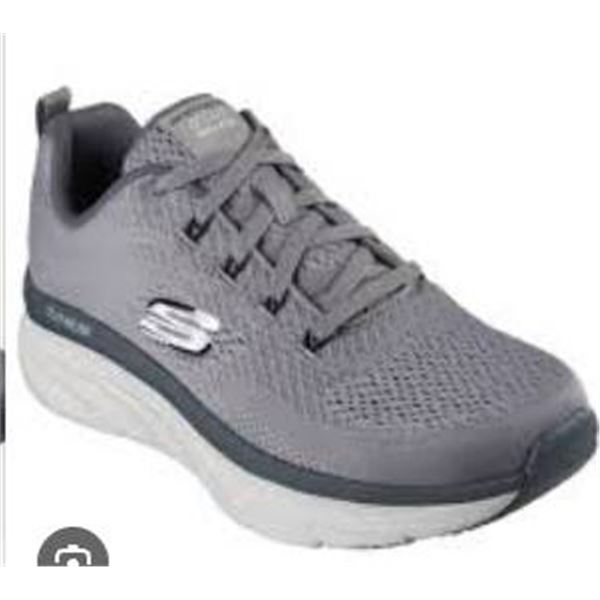 Gray Skechers Sport Memory Foam Shoes, Size 9, Model 58361