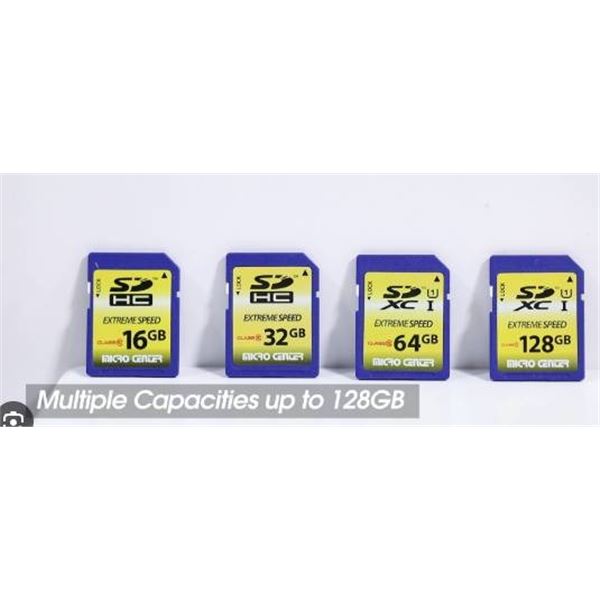 Micro Center 32GB SDHC Cards Set of Four