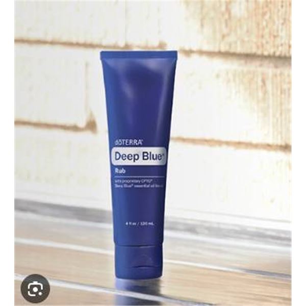 DoTERRA Deep Blue Rub 4 oz Tube Essential Oil Blend