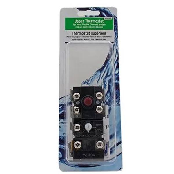 Upper Thermostat for Double Element Water Heater Models